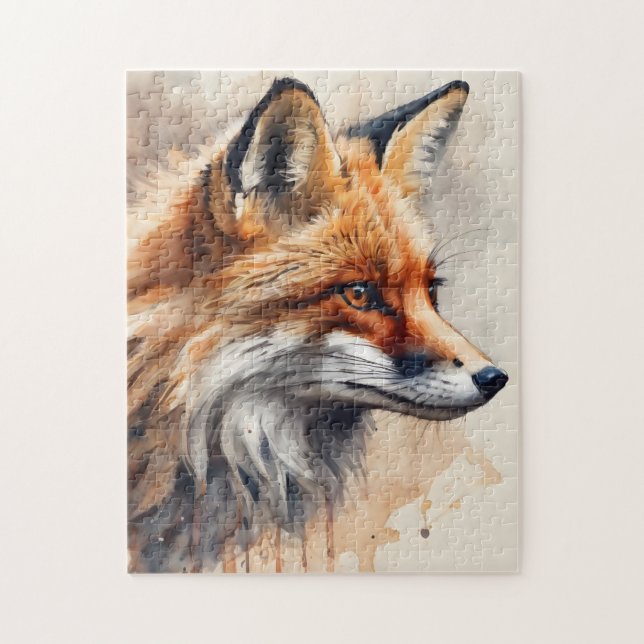 Red Fox no 15 Puzzle (Vertikal)