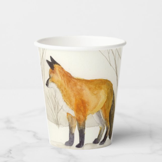 Red Fox Pappbecher (Vorderseite)