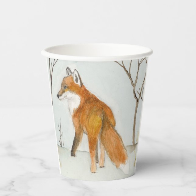 Red Fox Pappbecher (Vorderseite)