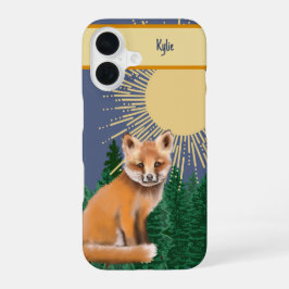 Red Fox Phone Case iPhone 16 Hülle