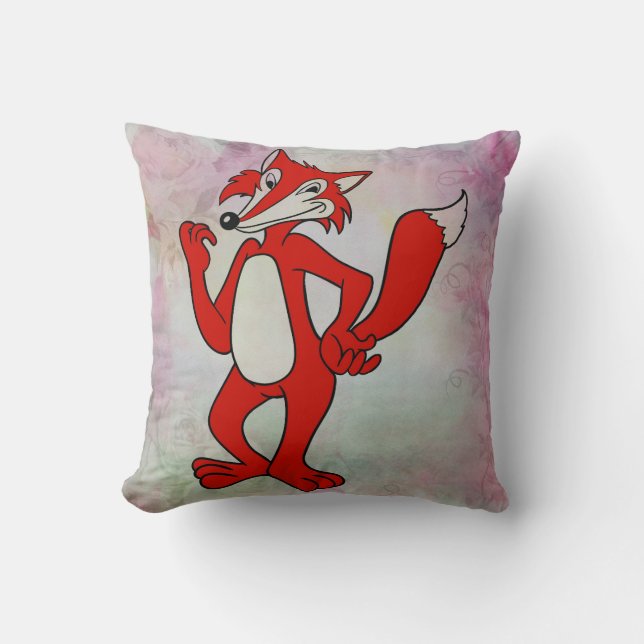 Red Fox Pillow Kissen (Vorderseite)