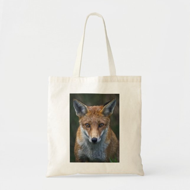 Red Fox Portrait Bag Tragetasche (Vorne)