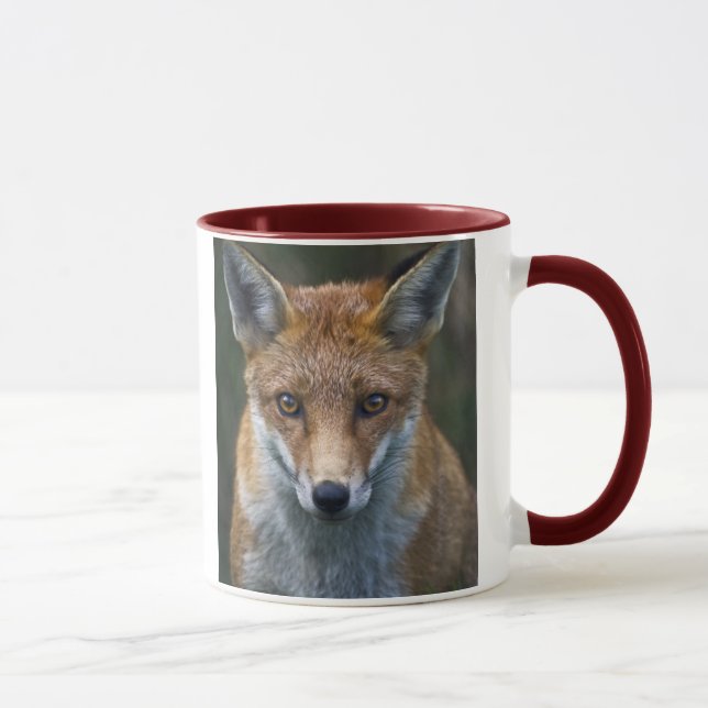 Red Fox Portrait Tasse (Rechts)
