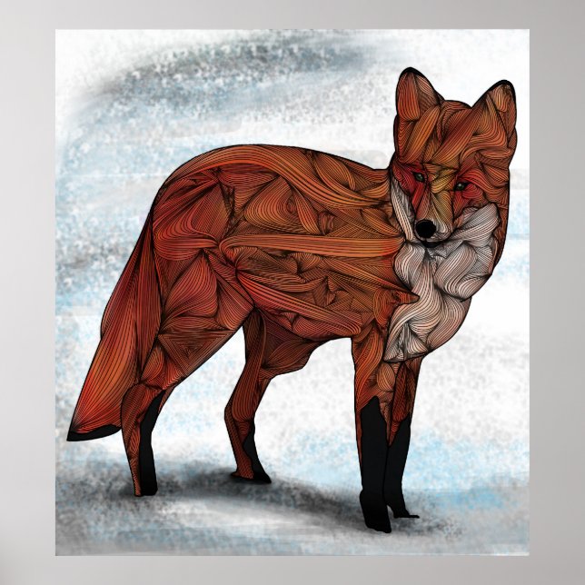 Red Fox Poster (Vorne)