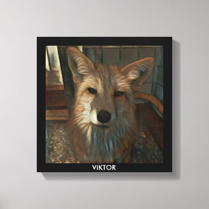 Red Fox Print - Viktor Leinwanddruck