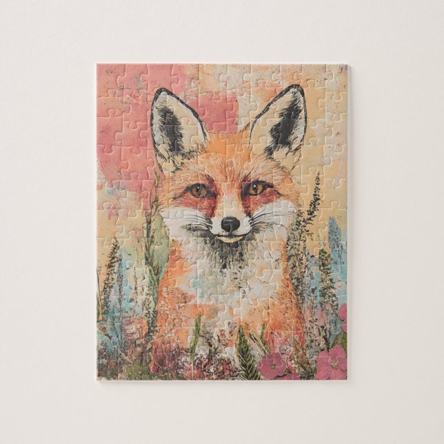 Red Fox Puzzle (Vertikal)