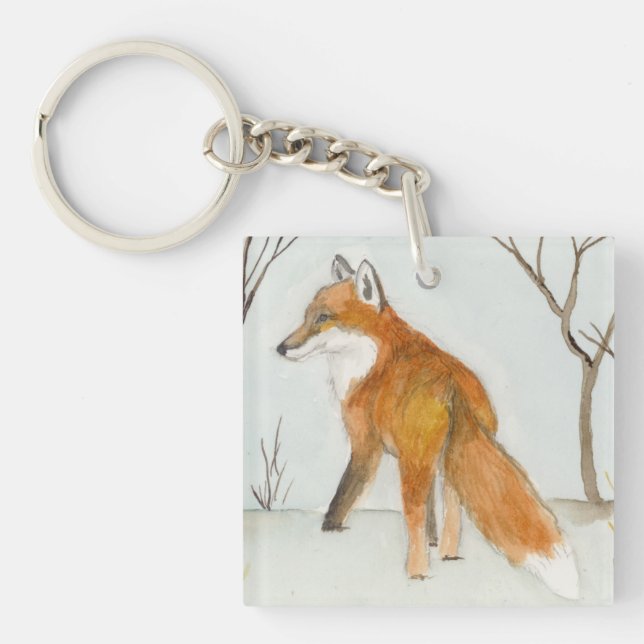 Red Fox Schlüsselanhänger (Vorderseite)