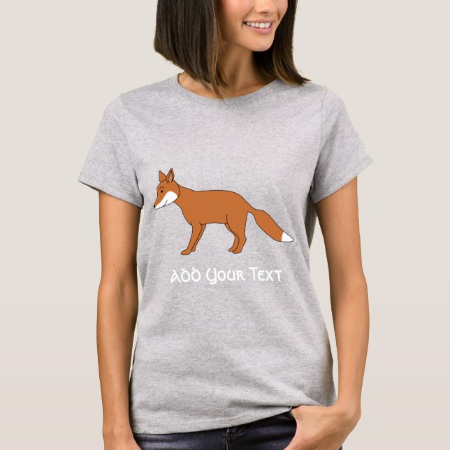Red Fox. T-Shirt (Vorderseite)