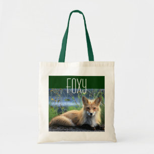 Red Fox Tote Bag Tragetasche