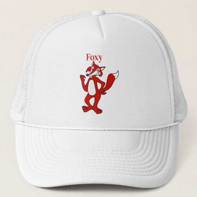 Red Fox Trucker Hat Truckerkappe (Vorderseite)