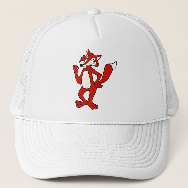 Red Fox Trucker Hat Truckerkappe (Vorderseite)