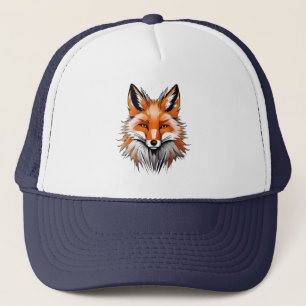 Red Fox Trucker Hat Truckerkappe