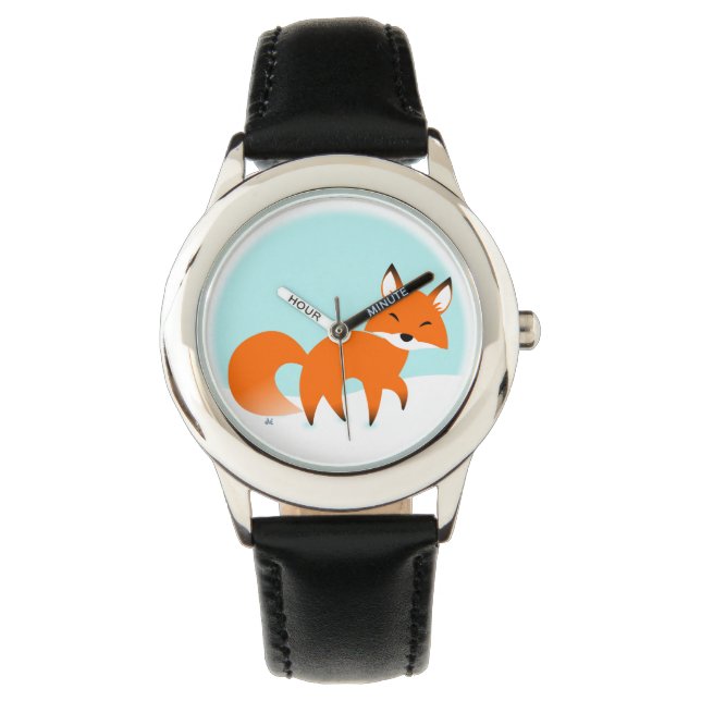 Red Fox Watch Armbanduhr (Vorderseite)