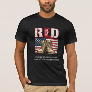 RED Freitag Kampfstiefel T-Shirt