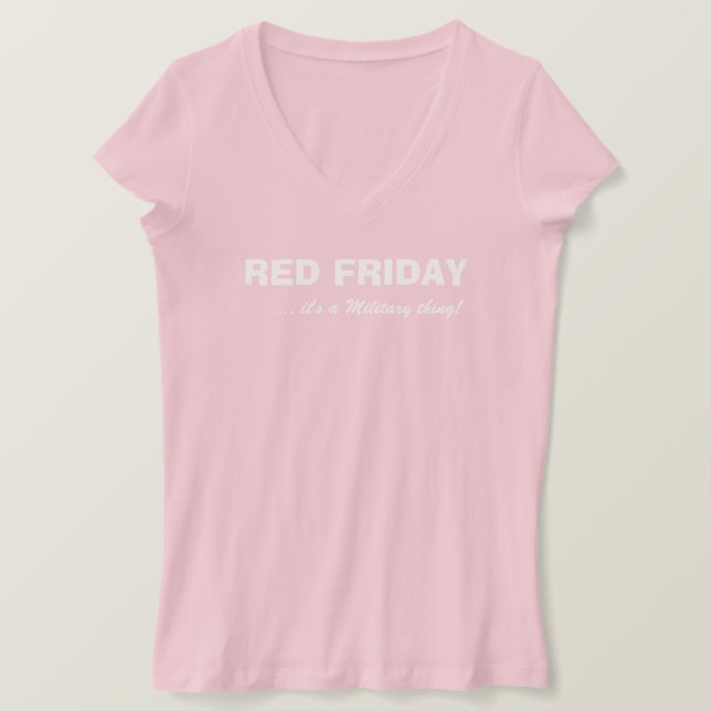RED Freitag T-Shirt (Design vorne)