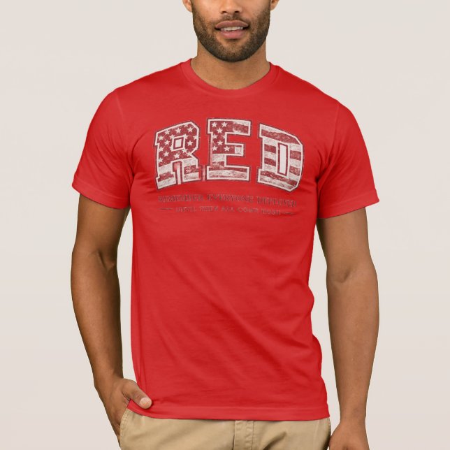 RED Freitag T-Shirt - Remember Everyone Deployed - (Vorderseite)