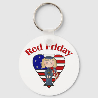 Red Friday Female Schlüsselanhänger