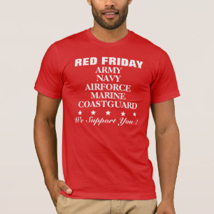 Red Friday Shirt unterstützt unsere Truppen