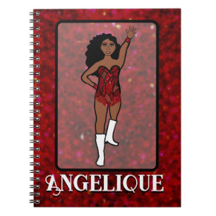 Red Fringe Notebook #1 Notizblock