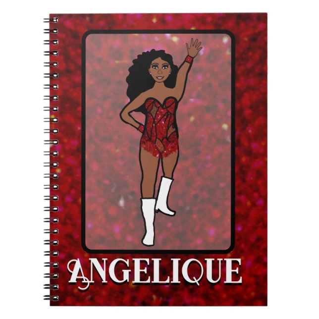 Red Fringe Notebook #1 Notizblock (Vorderseite)