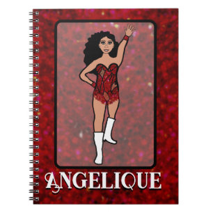 Red Fringe Notebook #2 Notizblock
