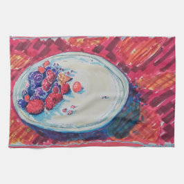 Red Fruits Bowl Geschirrtuch