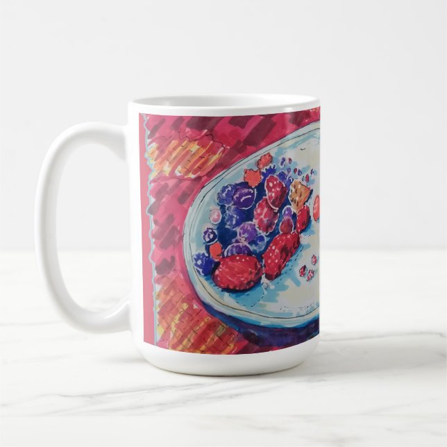 Red Fruits Bowl Kaffeetasse (Links)