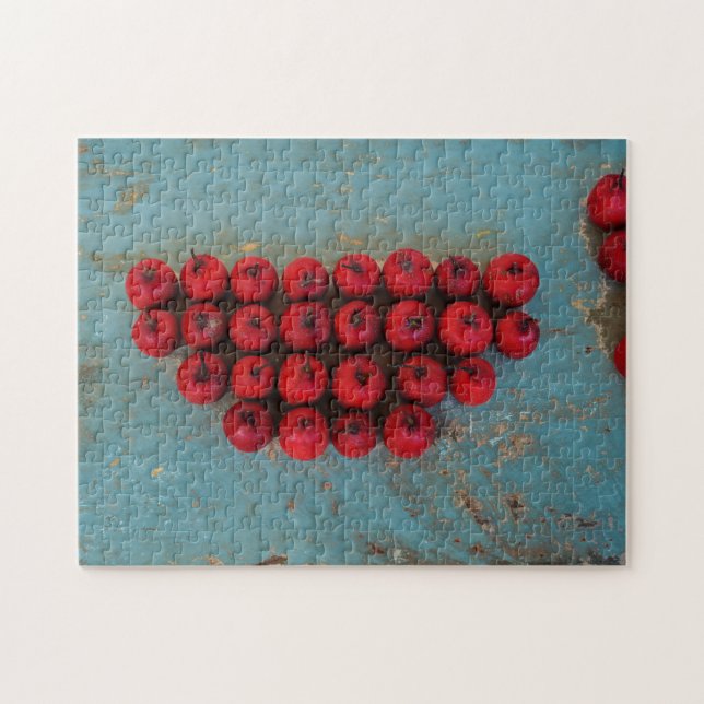 Red Fruits Still Life Art Puzzle (Horizontal)