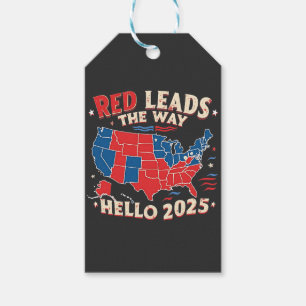 Red Führt den Weg Hallo 2025 Einweihung Trump Geschenkanhänger