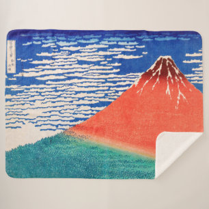 Red Fuji   Hokusai   Sherpadecke
