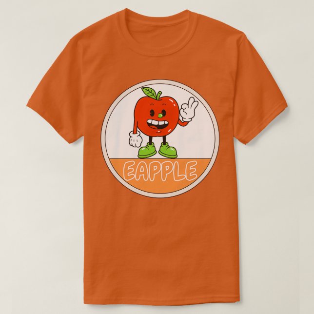 Red Funny Eapper Stricker T-Shirt (Design vorne)