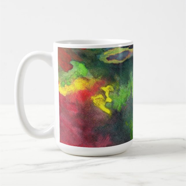 Red Fusion Design Monogram Tasse (Links)