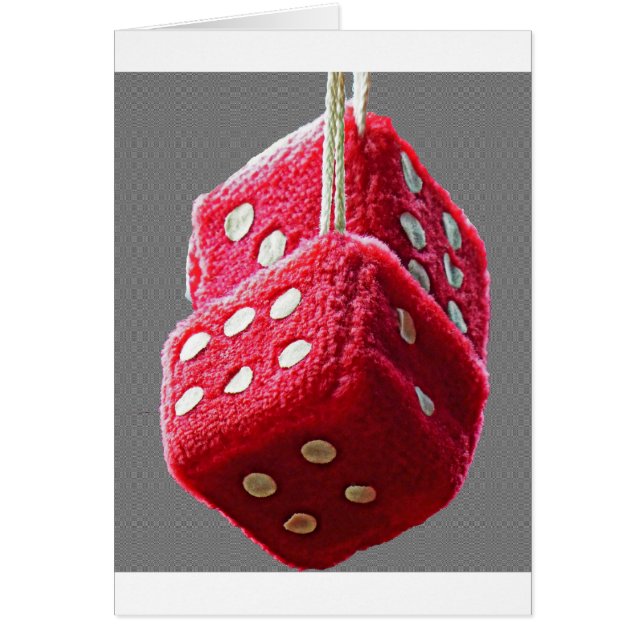 Red Fuzzy Dice (Vorne)
