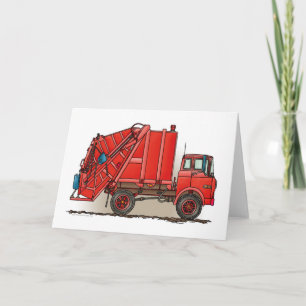 Red Garbour Truck Karte