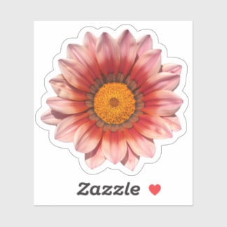 Red Gazania Treasure Blume Blossom Aufkleber