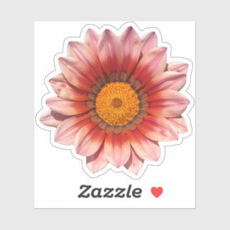 Red Gazania Treasure Blume Blossom Aufkleber