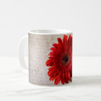 Red Gerbera - Tasse