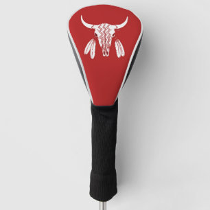 Red Ghost Dance Buffalo Abdeckung des Golf-Treiber Golf Headcover