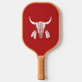Red Ghost Dance Buffalo Bräuner Pickleball Paddel Schläger