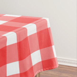 Red Gingham Pattern Tischdecke