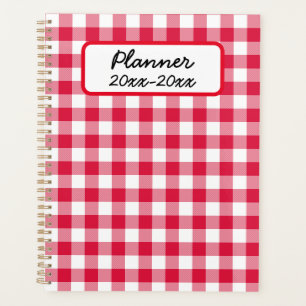 Red Gingham Planer