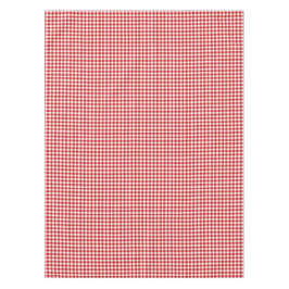 Red Gingham Tischdecke