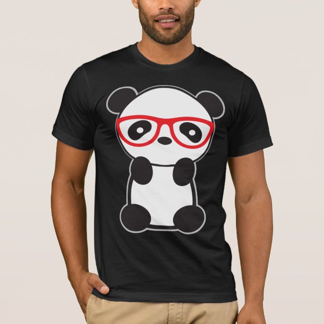 Red Glasses Panda Men's Tank Top (Vorderseite)
