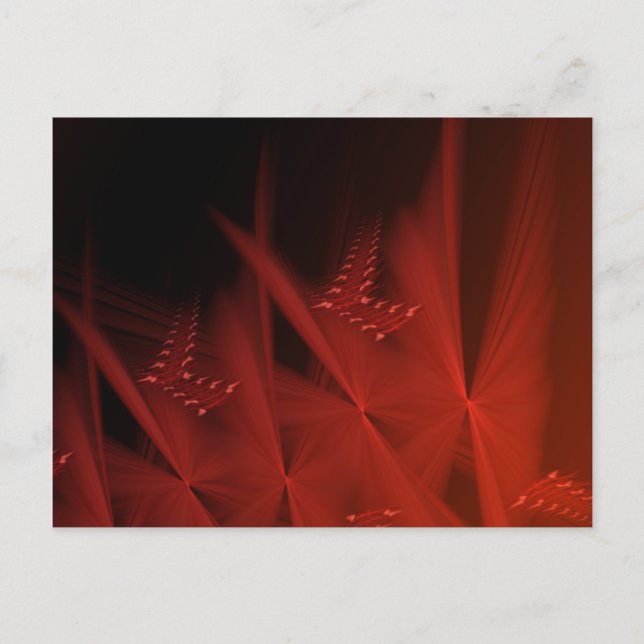 Red Gleem Postkarte (Vorderseite)