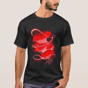 Red Glows Mushroom T-Shirt