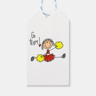 Red Go Team Cheerleader Geschenkanhänger