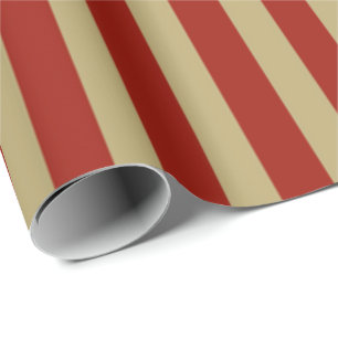 Red Gold Geschenkpapier