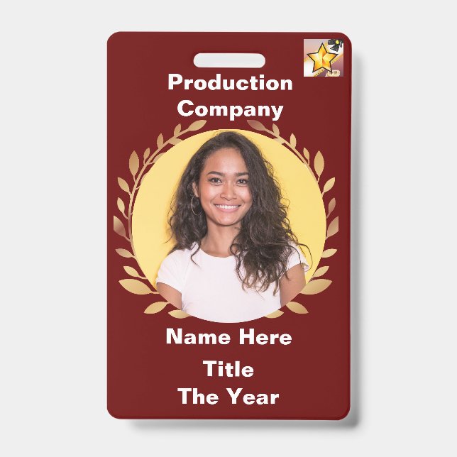 Red Gold Leaf Ausweis (Vorderseite)