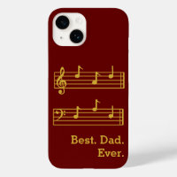 RED GOLD MUSIKNOTEN BEST VATER JE TREBLE BASS