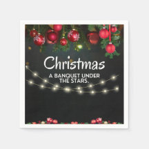 RED Gold Ornaments Frohe Weihnachten